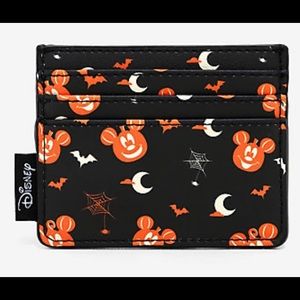 Loungefly Disney Mickey Pumpkin cardholder